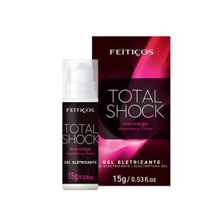 Total Shock Gel Beijável Eletrizante 15g Feitiços