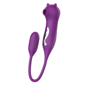 Vibrador Cat Duplo Estimulo Ponto G 10 Modos De Vibrações Vibe Toys