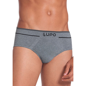 Cueca Slip Mesclada Sem Costura Lupo