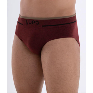 Cueca Slip Mesclada Sem Costura Lupo