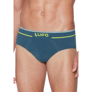 Cueca Slip Mesclada Sem Costura Lupo