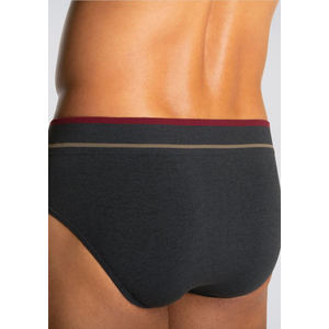 Cueca Slip Mesclada Sem Costura Lupo