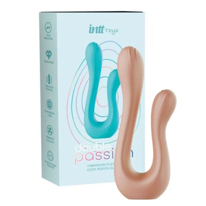 Double Passion Vibrador Flexível 10 Modos De Vibração Wellness Intt