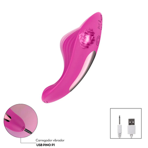 Vibrador De Calcinha Butterfly 9 Vibrações Controle Por Aplicativo