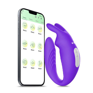 Vibrador De Casal App Control 9 Modos De Vibrações Hera Vibe Toys