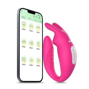 Vibrador De Casal App Control 9 Modos De Vibrações Hera Vibe Toys