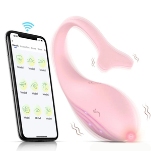 Vibrador De Casal Formato De Baleia 9 Vibrações App Controll