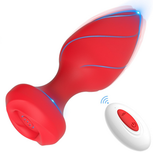 Plug Anal Silicone 10 Vibrações Com Controle Sem Fio Vibe Toys