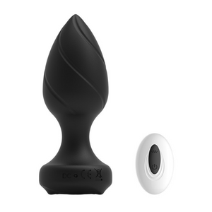 Plug Anal Silicone 10 Vibrações Com Controle Sem Fio Vibe Toys