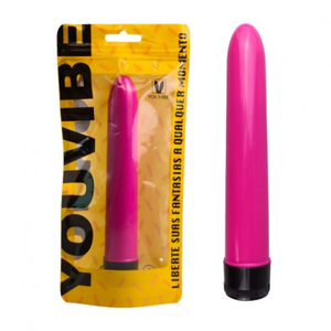 Vibrador Personal Plástico 17 Cm Multivelocidades