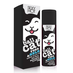 Ball Cat Fogo E Gelo Gel Beijável 15g Sexy Hot