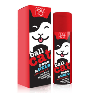 Ball Cat Fogo E Gelo Gel Beijável 15g Sexy Hot