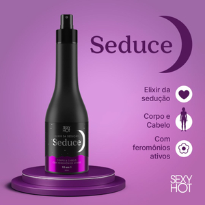 Seduce Elixir Da Sedução De Corpo E Cabelo Com Feromônio 300ml Sexy Hot