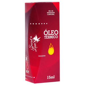 óleo Térmico Massagem 15ml Secret Love