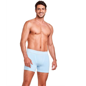 Cueca Adulto Boxer Sem Costura Lisa Microfibra Trifil