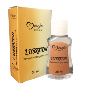 Lubricon óleo Lubrificante Coporal 30ml Desejo Love