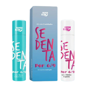 Sedenta Por 6/9 Bala Líquida Roll-on Com Glitter 20g Pepper Blend