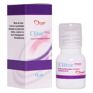 Clitor Max Gel Sensibilizante Estimulador De Orgasmo 15ml Desejo Love