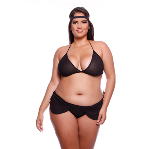 Fantasia Viuva Negra Plus Size Mil Toques