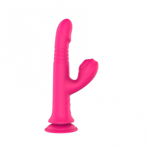 Vibrador Ponto G Snow Love Com Sucção E Ventosa 10 Modos De Vibração Vibe Toys