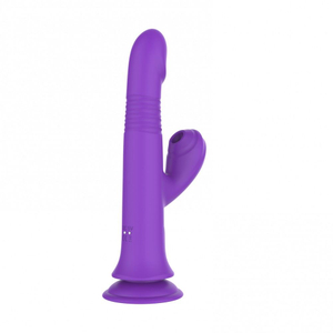 Vibrador Ponto G Snow Love Com Sucção E Ventosa 10 Modos De Vibração Vibe Toys