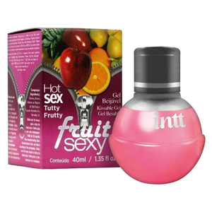 Fruit Sexy Gel Beijável Hot Sex 40ml Intt