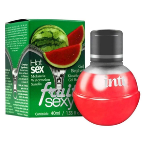 Fruit Sexy Gel Beijável Hot Sex 40ml Intt