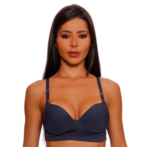 Sutiã Basic Reforçado Com Bojo Fortal Lingerie