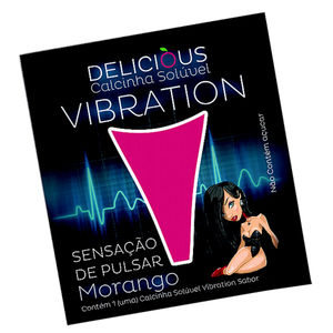 Calcinha Comestível Delicius Vibration 