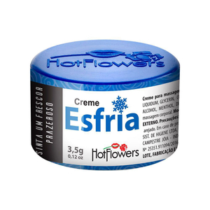 Esfria Creme Excitante 3,5g Hot Flowers