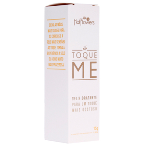 Toque Me Gel Hidratante Em Silicone 15g Hot Flowers