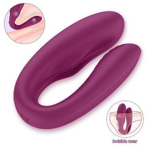 Vibrador Casal Silicone Amzing Toy