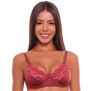 Sutiã Beauty Renda Sem Bojo Com Aro Sensual Lingerie