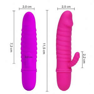 Vibrador Ponto G Com Estimulador Clitoriano Arnd 10 Vibrações Pretty Love