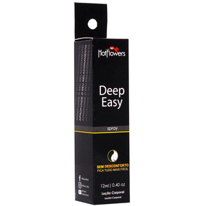 Deep Easy Loção Corporal Para Massagem Em Spray 12ml Hot Flowers