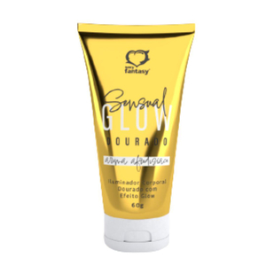 Sensual Glow Dourado Iluminador Corporal 60g Sexy Fantasy