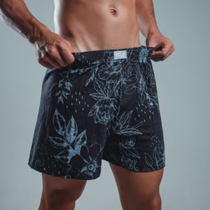 Cueca Samba Canção Estampada Em Algodão Tech Cuecas