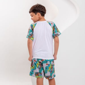 Pijama Masculino Infantil Scooby Doo Amável Moda íntima