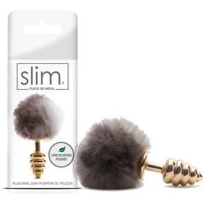 Plug Anal Pompom Slim Sexy Fantasy