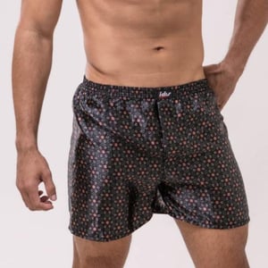 Cueca Samba Canção Estampada De Seda Idis Lingerie