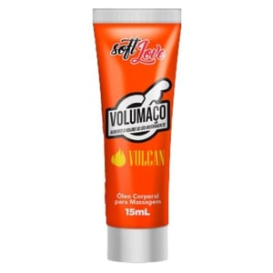 Volumaço Vulcan Gel Excitante Masculino Hot E Vasodilatador 15ml Soft Love