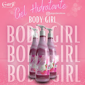 Body Girl Gel Hidratante Para Virilha E Bumbum Beijável 305ml Garji