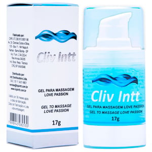 Cliv Gel Para Massagem Anal Love Passion Intt