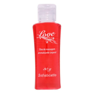 Love óleo De Massagem Aromatizado Corporal Hot 35ml Sofisticatto