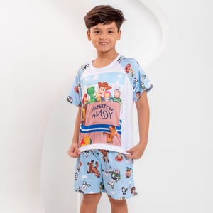 Pijama Masculino Infantil Toy Story Amável Moda íntima