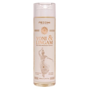 Yoni & Lingam Oléo Para Massagem Tântrica 200ml Pessini