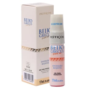 Beijo Grecus Shock Ice Gel Eletrizante 17ml Feitiços