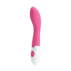 Vibrador Ponto G Em Silicone Bishop 30 Vibrações Pretty Love