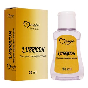 Lubricon óleo Lubrificante Coporal 30ml Desejo Love