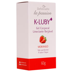 K-luby Gel Umectante Corporal Beijável 60g Sofisticatto